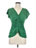Max Studio Green Short Sleeve Top Size M - photo 1