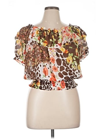 Allison Taylor Short Sleeve Blouse (view 1)