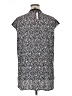 Worthington Animal Print Black Short Sleeve Blouse Size 1X - photo 2