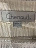 Chenault 100% Polyester Metallic Silver Long Sleeve Blouse Size L - photo 7