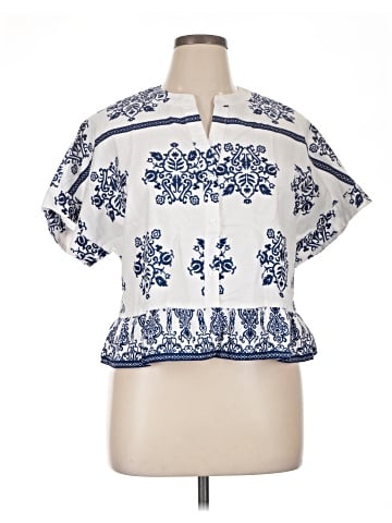 CeCe Short Sleeve Blouse (view 1)