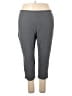 Terra & Sky Solid Gray Active Pants Size 3X - photo 1