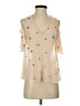 Three Eighty Two 100% Polyester Gold Sleeveless Blouse Size XS - photo 1