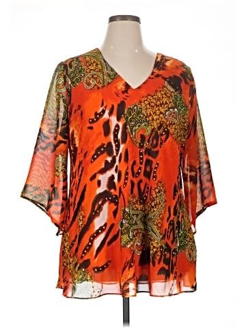 Signature Short Sleeve Blouse (view 1)