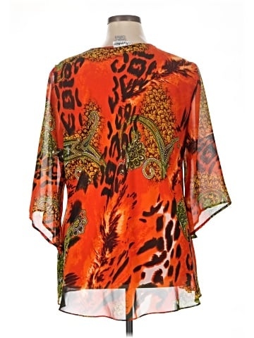 Signature Short Sleeve Blouse (view 2)