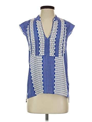Tibi Sleeveless Silk Top (view 1)