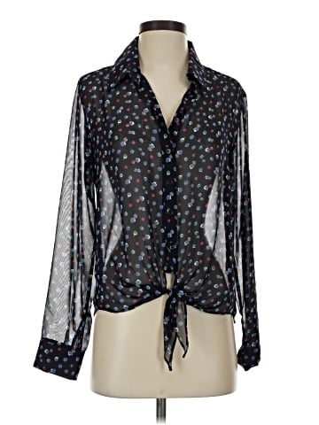 Rhyme & Echo Long Sleeve Blouse (view 1)