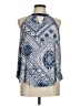 Knapp Studio Blue Sleeveless Blouse Size M - photo 1