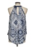 Knapp Studio Blue Sleeveless Blouse Size M - photo 2