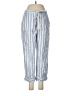 Zara Basic Stripes Blue Casual Pants Size M - photo 1