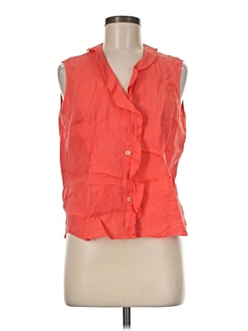 Lizsport Sleeveless Button-Down Shirt (view 1)
