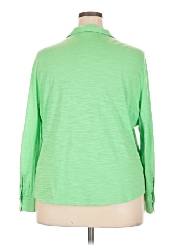 Caslon 3/4 Sleeve Button-Down Shirt (view 2)