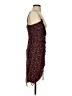 BCBGeneration Paisley Burgundy Cocktail Dress Size 2 - photo 4