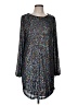 Cato Metallic Silver Cocktail Dress Size M - photo 1