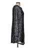 Cato Metallic Silver Cocktail Dress Size M - photo 4