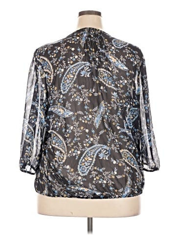 St. John's Bay 3/4 Sleeve Blouse (view 2)