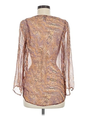 Ella Moss 3/4 Sleeve Silk Top (view 2)