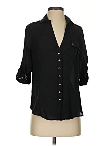 Bebe 3/4 Sleeve Blouse (view 1)