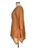 One World 100% Polyester Brown 3/4 Sleeve Top Size L - photo 5