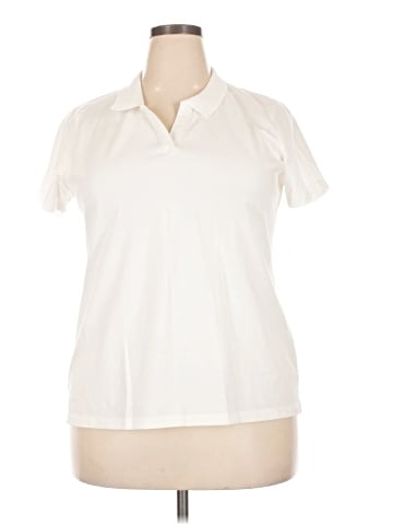 St. John's Bay Short Sleeve Blouse (view 1)