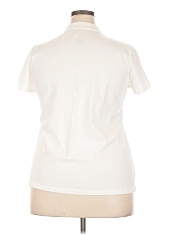 St. John's Bay Short Sleeve Blouse (view 2)