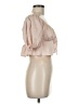 Miss Selfridge 100% Polyester Tan 3/4 Sleeve Blouse Size 6 - photo 4