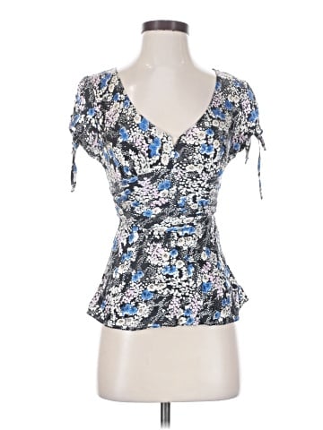 Express Design Studio Short Sleeve Blouse (view 1)