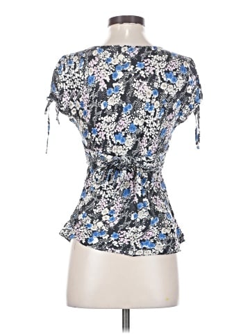 Express Design Studio Short Sleeve Blouse (view 2)