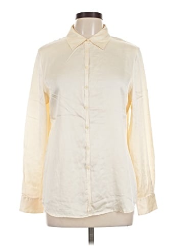 NYCC Long Sleeve Silk Top (view 1)
