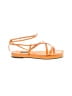 Nine West Orange Sandals Size 7 - photo 1
