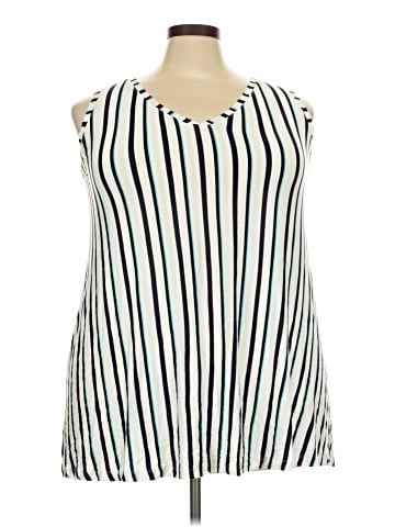 Lane Bryant Sleeveless T-Shirt (view 1)