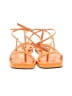Nine West Orange Sandals Size 7 - photo 2
