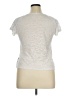 Unbranded Ivory Short Sleeve Top Size XL - photo 2