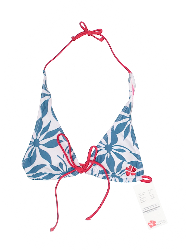 Hapari Swimwear Floral White Swimsuit Top Size 0 - 2 - 97% off | thredUP
