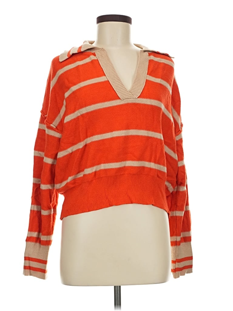 Pre-owned Anna-kaci Pullover Sweater In Orange