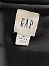 Gap 100% Nylon Metallic Black 3/4 Sleeve Top Size Med Petite - photo 7