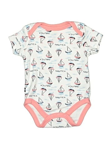 Nautica Short Sleeve Onesie (view 1)