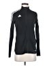 Adidas 100% Polyester Black Track Jacket Size S - photo 1