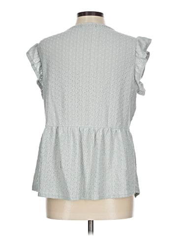 Steve Madden Short Sleeve Blouse (view 2)
