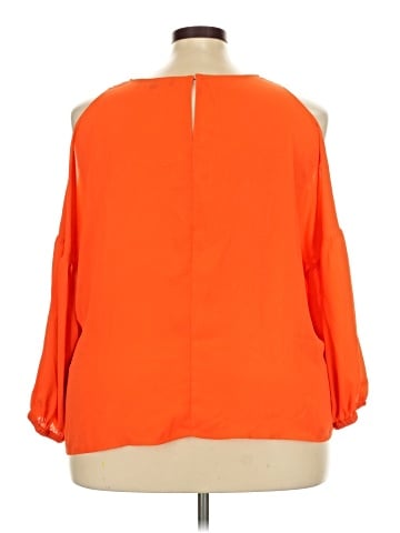 ELOQUII 3/4 Sleeve Top (view 2)