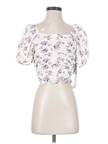 Celebrity Pink Short Sleeve Blouse (view 1)