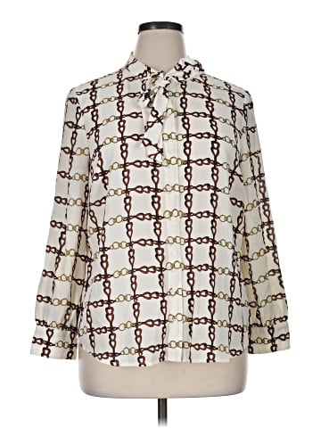 Talbots 3/4 Sleeve Blouse (view 1)