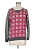 Bobeau 100% Polyester Plaid Gray Pullover Sweater Size M - photo 1
