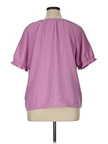 Nine West Short Sleeve Blouse (view 2)