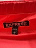 Express 100% Polyester Solid Red Cocktail Dress Size L - photo 7