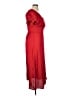 Francesca's 100% Polyester Red Cocktail Dress Size XL - photo 4