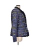 Boden 100% Polyester Print Blue Blazer Size 12 - photo 4