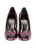 Armani Exchange Animal Print Purple Heels Size 7 1/2 - photo 2