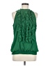 Mossimo 100% Polyester Green Sleeveless Blouse Size M - photo 1