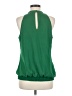 Mossimo 100% Polyester Green Sleeveless Blouse Size M - photo 2